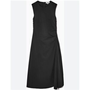 COS NWT gathered midi dress